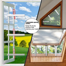 Load image into Gallery viewer, BKSAI Magnetic Zip Opening for Fly Screens Window