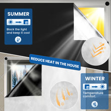 Load image into Gallery viewer, Magnetic Blackout Window Blinds No Drill Cuttable