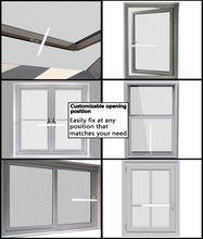 Load image into Gallery viewer, BKSAI Magnetic Zip Opening for Fly Screens Window
