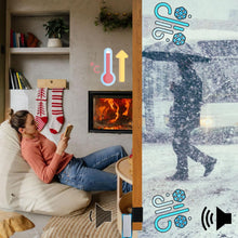 Load image into Gallery viewer, BKSAI Under Door Draft Stopper for Bottom of Door Window Cover 2" Gap Cuttable 39" No Adhesive Draft Blocker Noise Excluder Seal Insulation Sliding Glass Front Door Patio