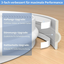 Load image into Gallery viewer, BKSAI Draught Excluder Window Sealing Tape Self-Adhesive Window Seal Sealing Door Seal Double Built Insulation Against Cold Waterproof Window Seal Cold Protection (White, 6 m)