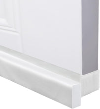 Load image into Gallery viewer, BKSAI Under Door Draft Stopper for Bottom of Door Window Cover 2" Gap White/80CM