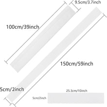 Load image into Gallery viewer, BKSAI Under Door Draft Stopper for Bottom of Door Window Cover 2" Gap White/80CM
