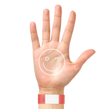 Load image into Gallery viewer, BKSAI Tyvek Entry Wristbands Printable Provide Printable Print Template