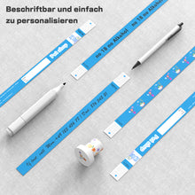 Load image into Gallery viewer, BKSAI Tyvek Entry Wristbands Printable Provide Printable Print Template