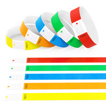 Load image into Gallery viewer, BKSAI Tyvek Entry Wristbands Printable Provide Printable Print Template