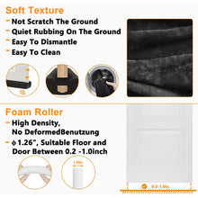 Lade das Bild in den Galerie-Viewer, BKSAI Türzugluftstopper, beidseitig, für 60–75 cm/70–90 cm/80–100 cm Haustür, Dusche, Badezimmer