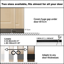 Lade das Bild in den Galerie-Viewer, BKSAI Unilateral Door Draft Stopper Under Door Draft Blocker Insulator
