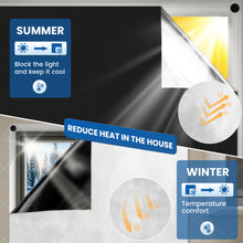 Load image into Gallery viewer, Magnetic Blackout Window Blinds No Drill Cuttable
