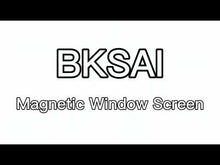 Load and play video in Gallery viewer, BKSAI Magnetic Window Screen Magnetic Buckle Easy Installation 100*130cm
