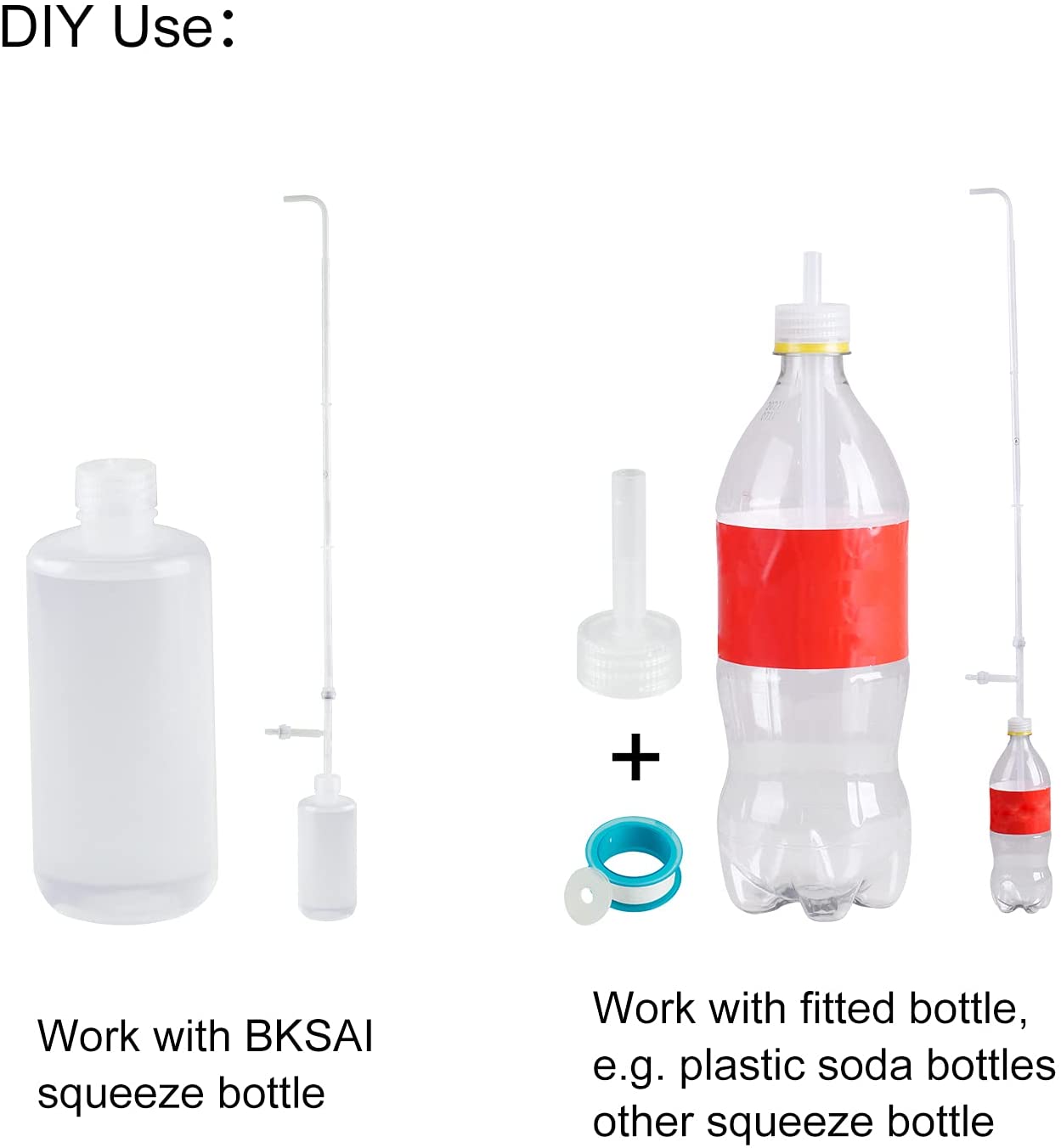 hanging plant watering bottle BKSAI Plant Water Bottle for Hanging Plant 500ML