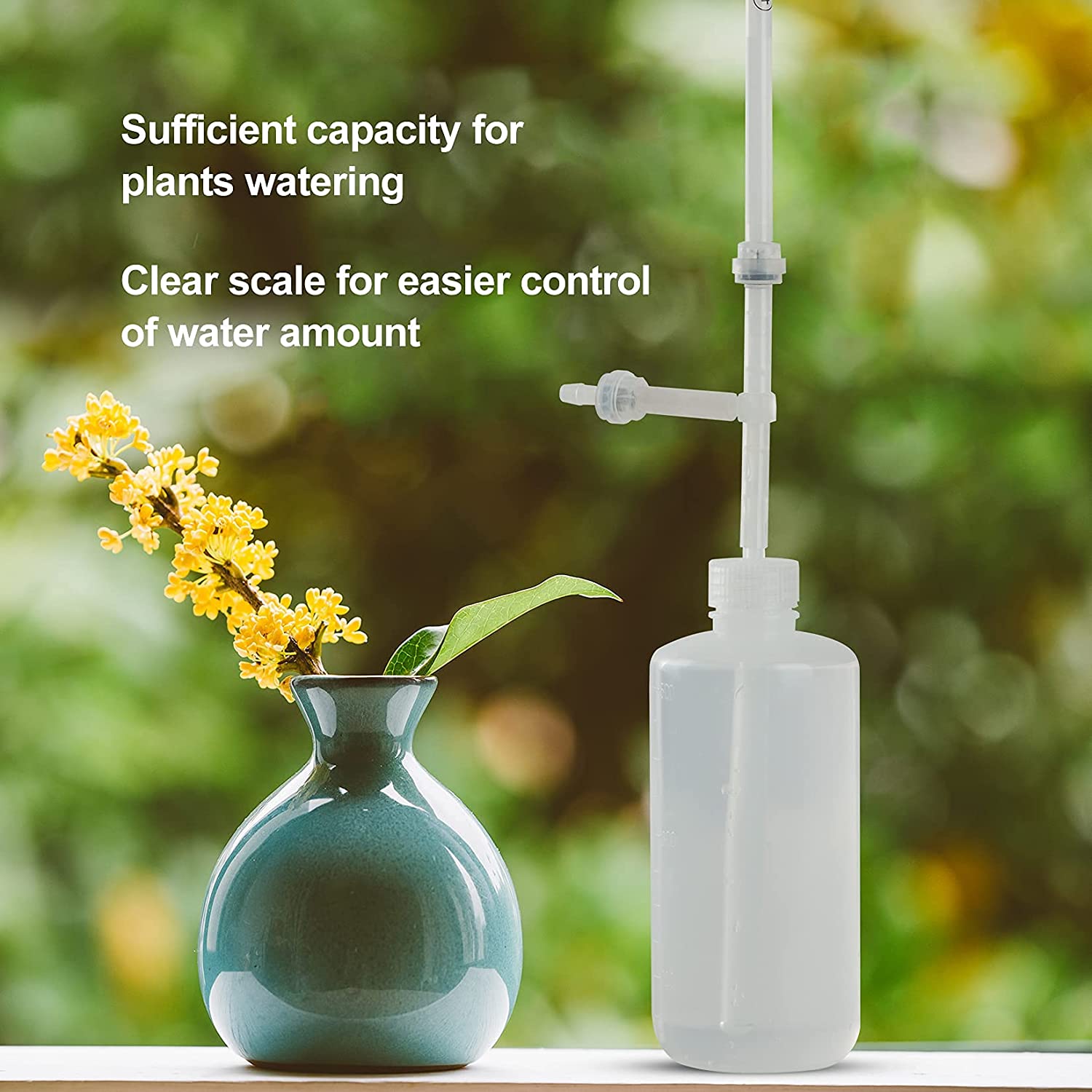 watering bottle for hanging plants BKSAI Plant Water Bottle for Hanging Plant 500ML
