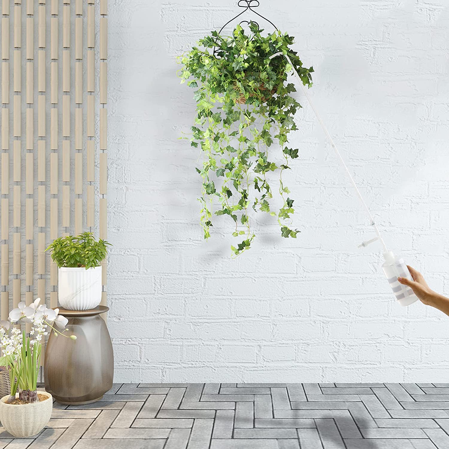 BKSAI Plant Water Bottle for Hanging Plant 500ML